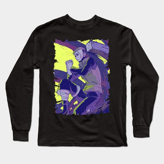 HASHIRAMA YAMATO WOOD ANIME MERCHANDISE Long Sleeve T-Shirt by julii.draws